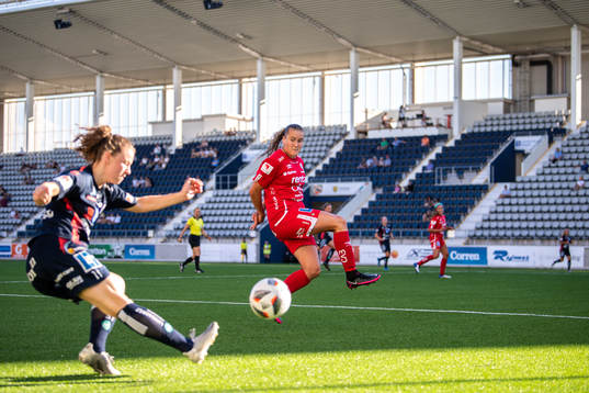 Linköpings Synne Skinnes Hansen och Örebros Elin