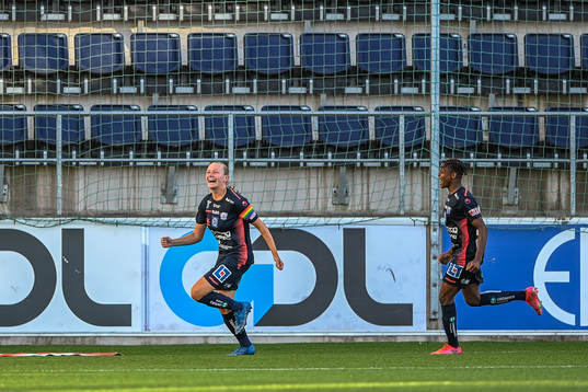 Linköpings Frida Leonhardsen Maanum jublar