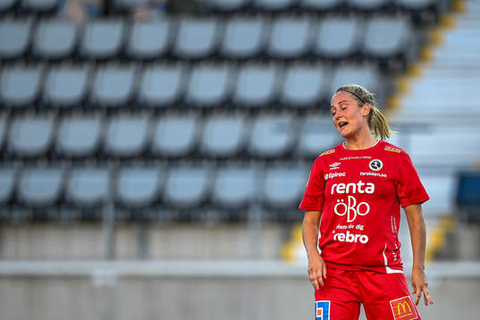Örebros Karin Lundin deppar