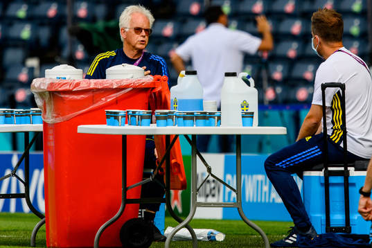 Team doctor Anders Valentin of the Swedish national