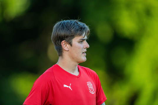 Sölvesborgs målvakt Anton Kjelsson