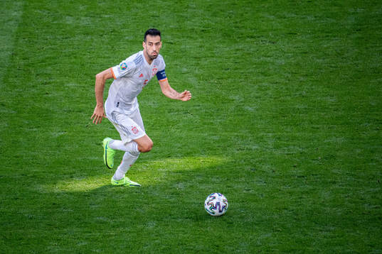 Sergio Busquets of Spain