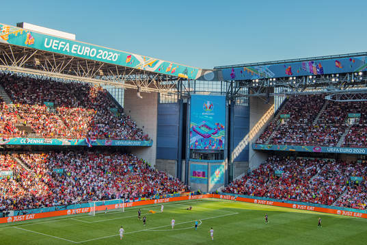 Ferran Torres of Spain scores the 1-3 goal against