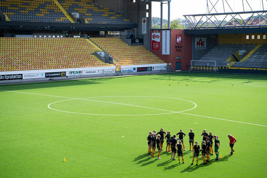 Elfsborgs spelare samlas