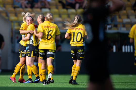 Elfsborgs spelare jublar