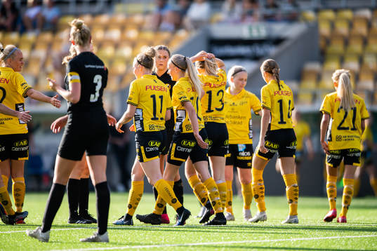 Elfsborgs spelare jublar