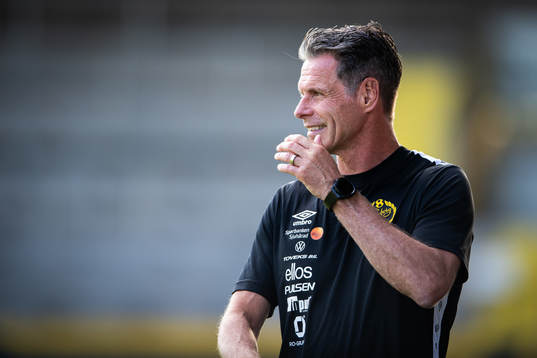 Elfsborgs tränare Joakim Carlsson