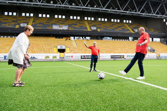 Borås stads Ann-Marie Ekström och Pelle Höög gör