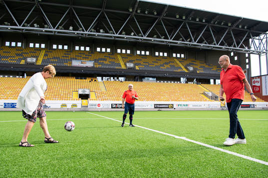 Borås stads Ann-Marie Ekström och Pelle Höög gör