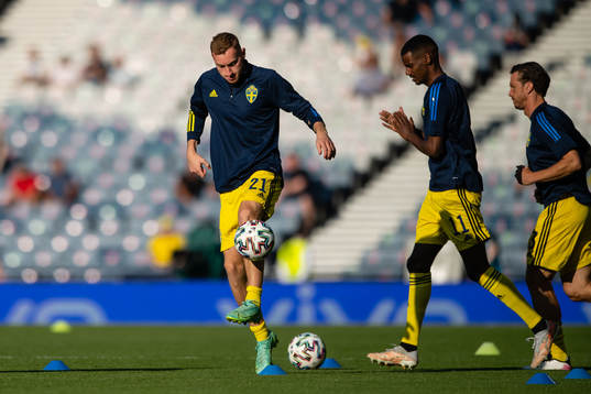 Dejan Kulusevski of Sweden