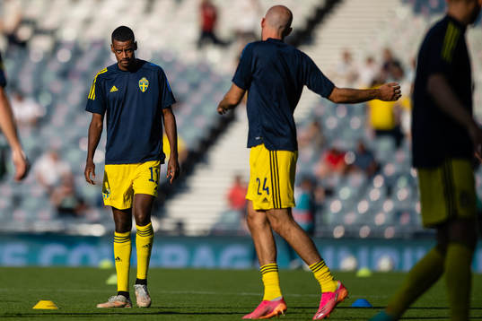 Alexander Isak of Sweden