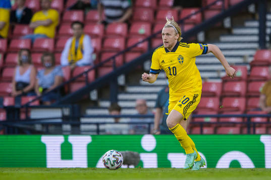 Emil Forsberg of Sweden