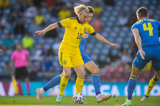 Emil Forsberg of Sweden