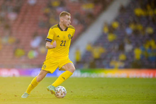 Dejan Kulusevski of Sweden