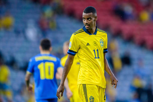 Alexander Isak of Sweden