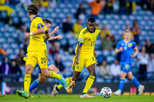 Alexander Isak of Sweden