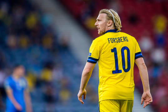 Emil Forsberg of Sweden