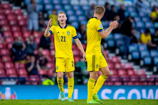 Dejan Kulusevski of Sweden