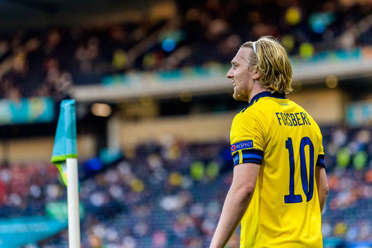 Emil Forsberg of Sweden