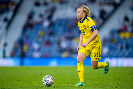 Emil Forsberg of Sweden
