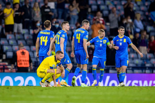 Marcus Berg of Sweden looks dejected