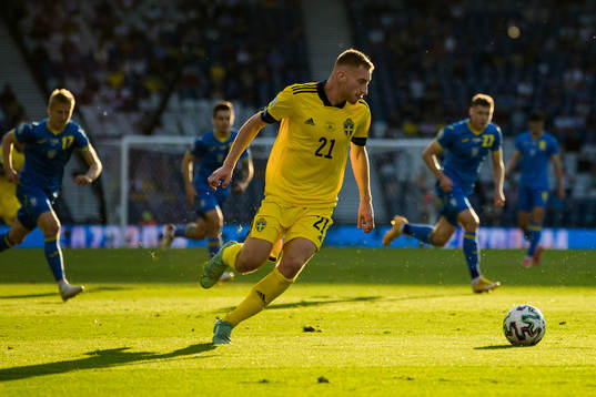 Dejan Kulusevski of Sweden