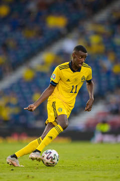 Alexander Isak of Sweden