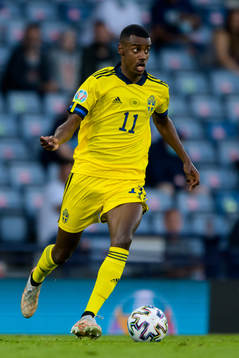Alexander Isak of Sweden
