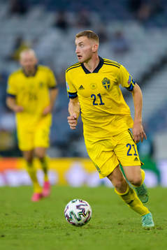 Dejan Kulusevski of Sweden