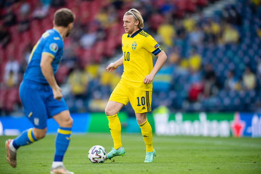 Emil Forsberg of Sweden