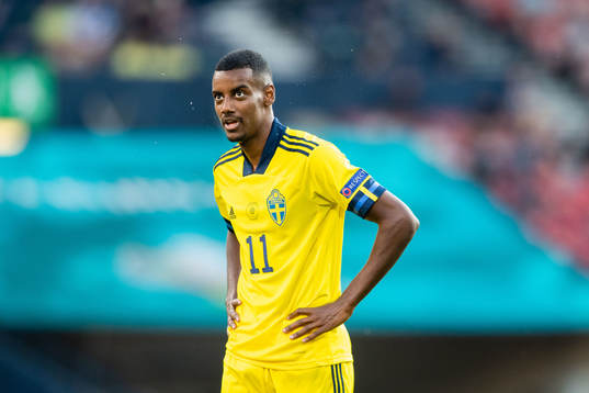 Alexander Isak of Sweden