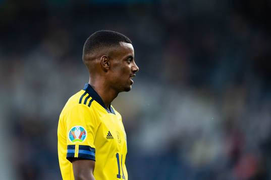 Alexander Isak of Sweden