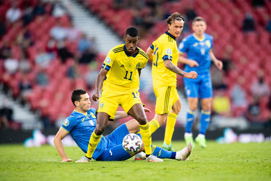 Alexander Isak of Sweden
