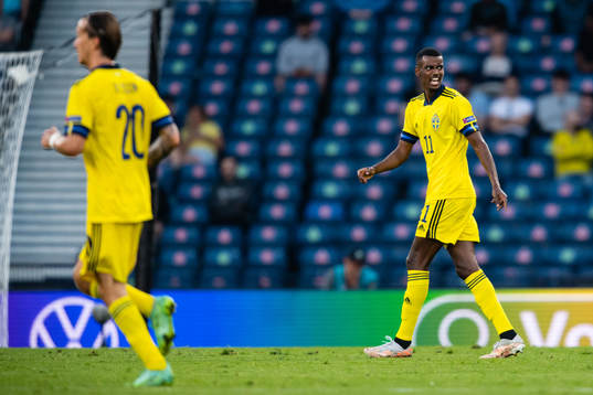 Alexander Isak of Sweden
