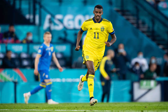 Alexander Isak of Sweden