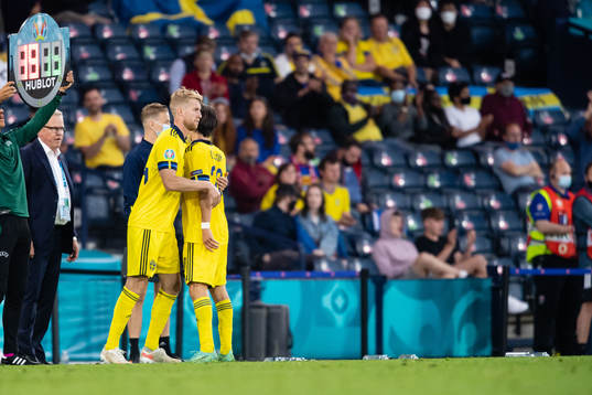 Filip Helander of Sweden in and Kristoffer Olsson of Sweden