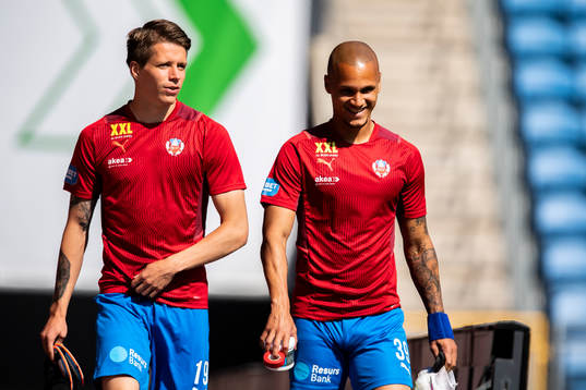 Helsingborgs Bödvar Bödvarsson och Anthony van