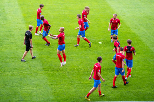 Helsingborgs spelarna