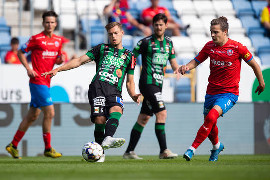 Varbergs Albin Winbo och Helsingborgs Bödvar Bödvarsson