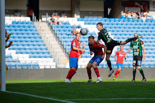 Helsingborgs Casper Widell och Varbergs Oliver Alfonsi