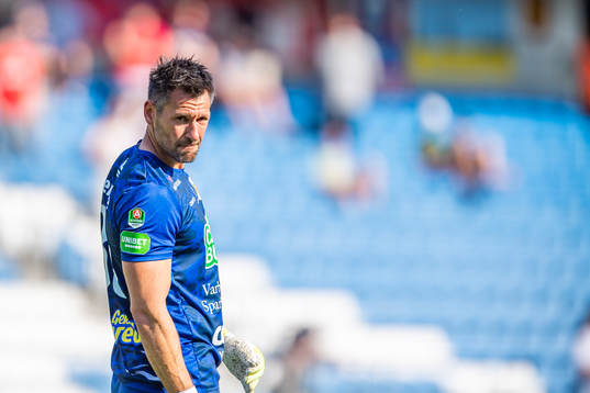 Varbergs målvakt Stojan Lukic