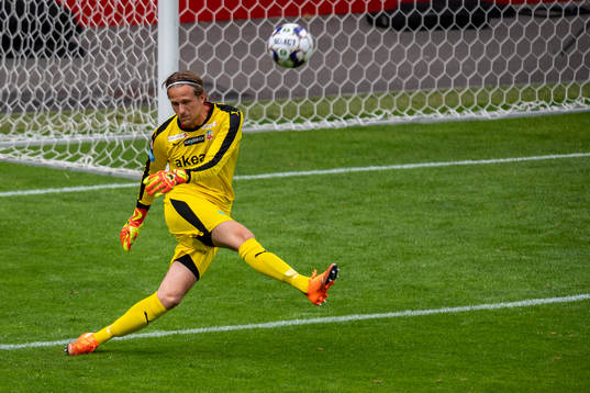 Helsingborgs målvakt Anders Lindegaard