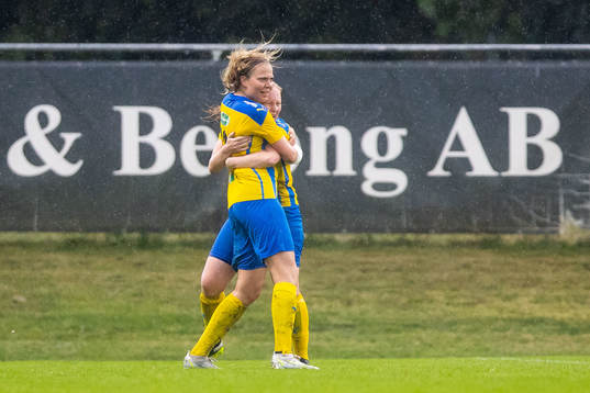 Hittarps Ella Augustsson Sandberg jublar