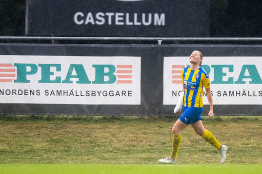Hittarps Ella Augustsson Sandberg jublar