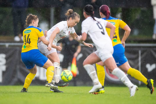 Eskilsminnes Matilda Eriksson och Hittarps Marielle Karlsson