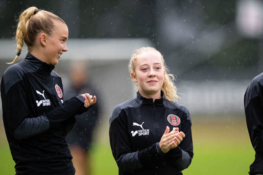 Hittarps Emilia Jönsson och Esther Yllfors