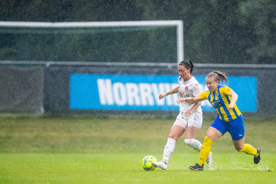 Hittarps Sara Hansson och Eskilsminnes Matilda Eriksson