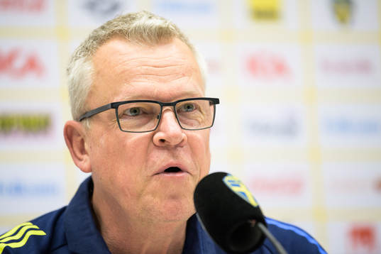 Head coach Janne Andersson of the Swedish national football