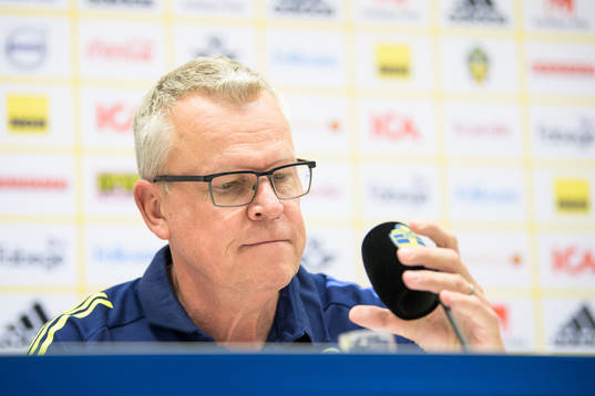 Head coach Janne Andersson of the Swedish national football