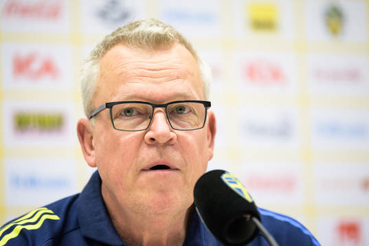 Head coach Janne Andersson of the Swedish national football